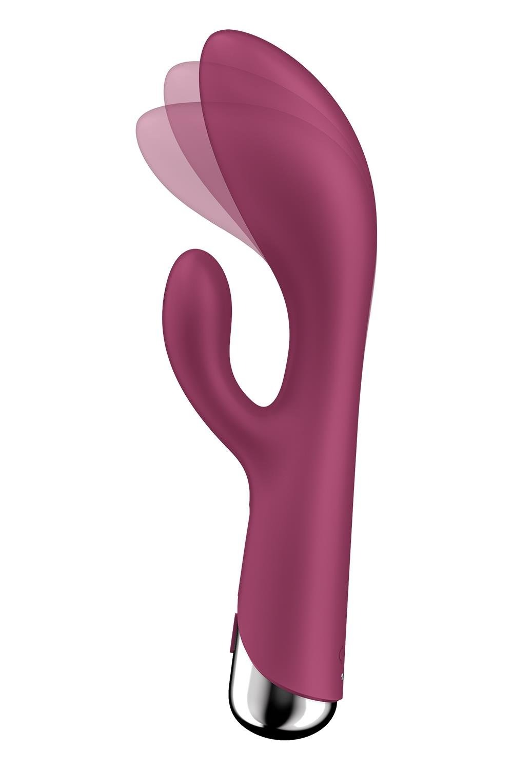 Вібратор-кролик з ротацією Satisfyer Spinning Rabbit 1 Red, 3 мотори