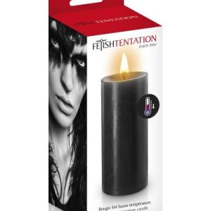 БДСМ-свічка низькотемпературна Fetish Tentation SM Low Temperature Candle Black