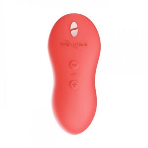 Потужний мінівібромасажер Touch X Crave Coral by We-Vibe, зручно поєднувати з проникним сексом