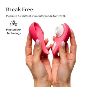 Вакуумний кліторальний стимулятор Womanizer Liberty 2 Vibrant Rose, 8 режимів, магнітна кришечка