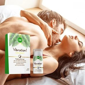 Рідкий вібратор Intt Vibration Coconut Vegan (15 мл), дуже смачний, діє до 30 хвилин