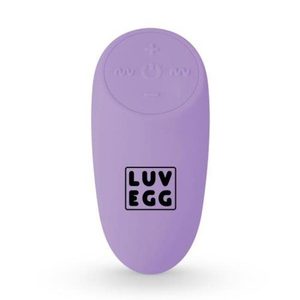 Вагінальне яйце з вібрацією та дистанційним пультом Luv Egg XL лілове