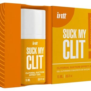 Смоктайзер для клітора Intt Suck My Clit Tropical Mango (15 мл), манго, гель з ефектом посмоктування
