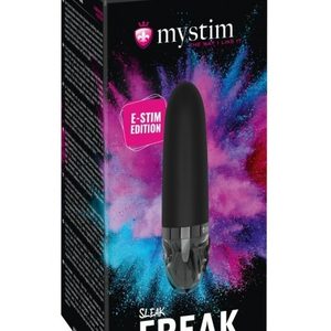 Вібратор з електростимуляцією Mystim Sleak Freak Black Edition