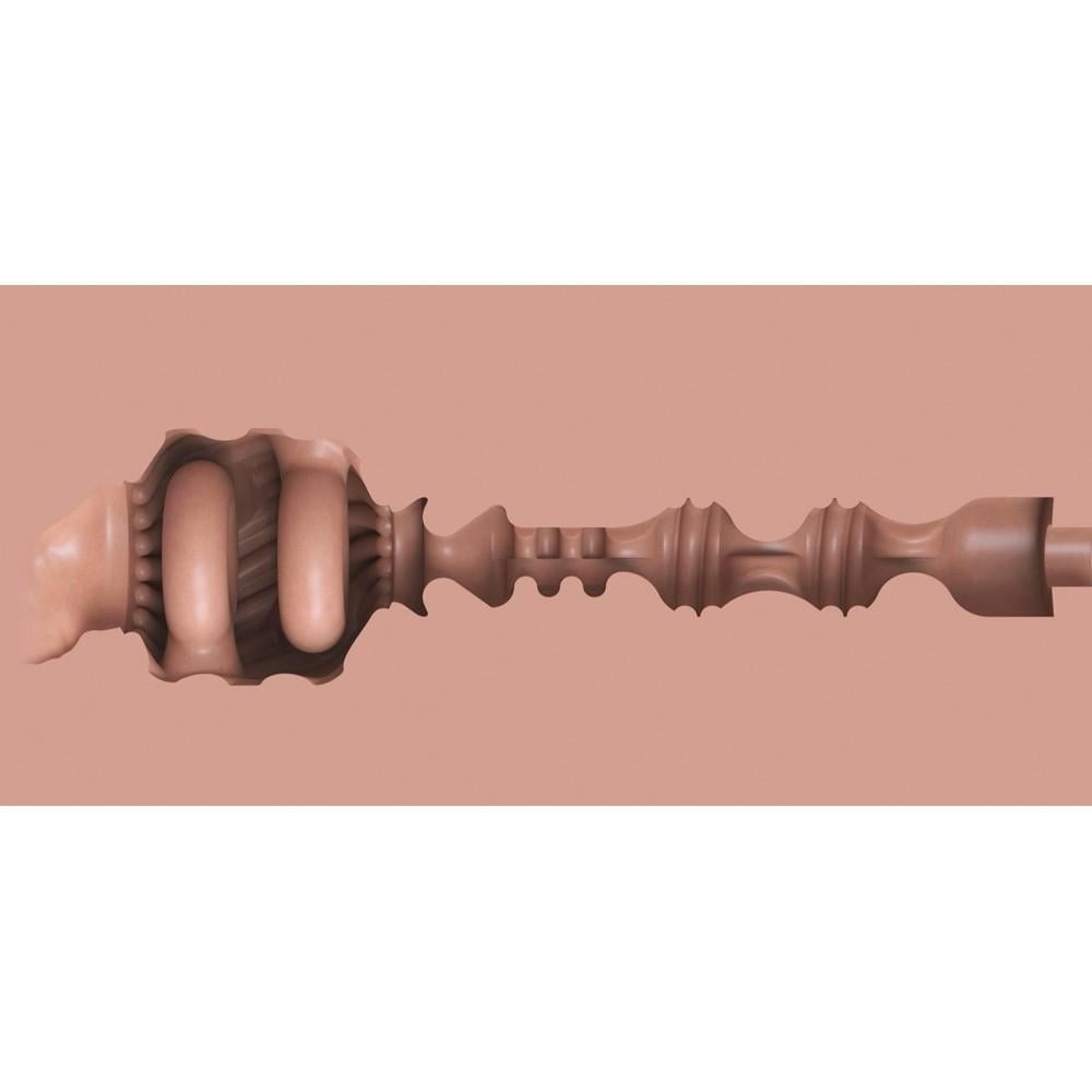 Мастурбатор-вагіна Fleshlight Boost Bang Light Medium Flesh, плаваючі кільця Turbo Tech