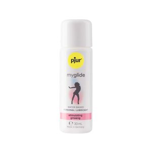 Збуджувальний лубикант на водній основі pjur myglide 30 мл, із женьшенем, тепло+поколювання