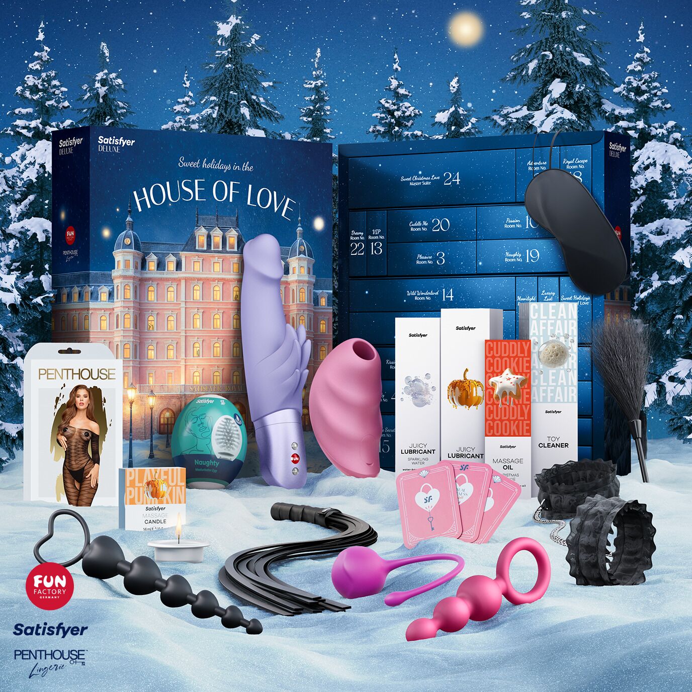 Подарунковий набір Satisfyer Deluxe Advent Calendar 2025