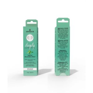 Спрей для мінету Sensuva Deeply Love You Spearmint (29 мл), для глибокого мінету